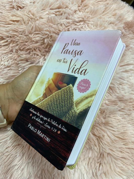 Libro devocional: una pausa en tu vida de Pablo Martini