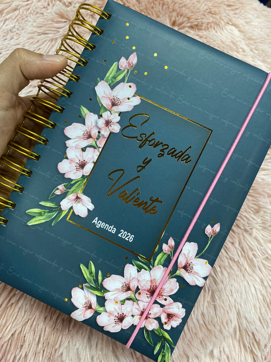 Agendas 2026 - Esforzada y valiente con espirales