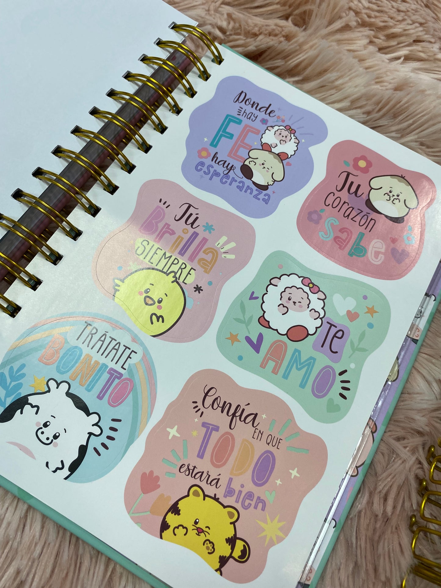 Agendas 2026 - Colección borlitas de espirales