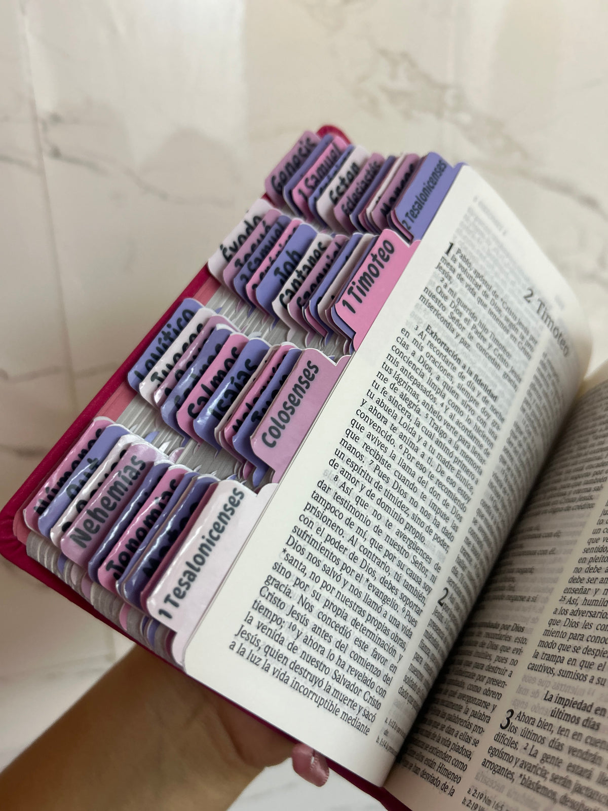 Biblia versión NVI letra grande + personalizado