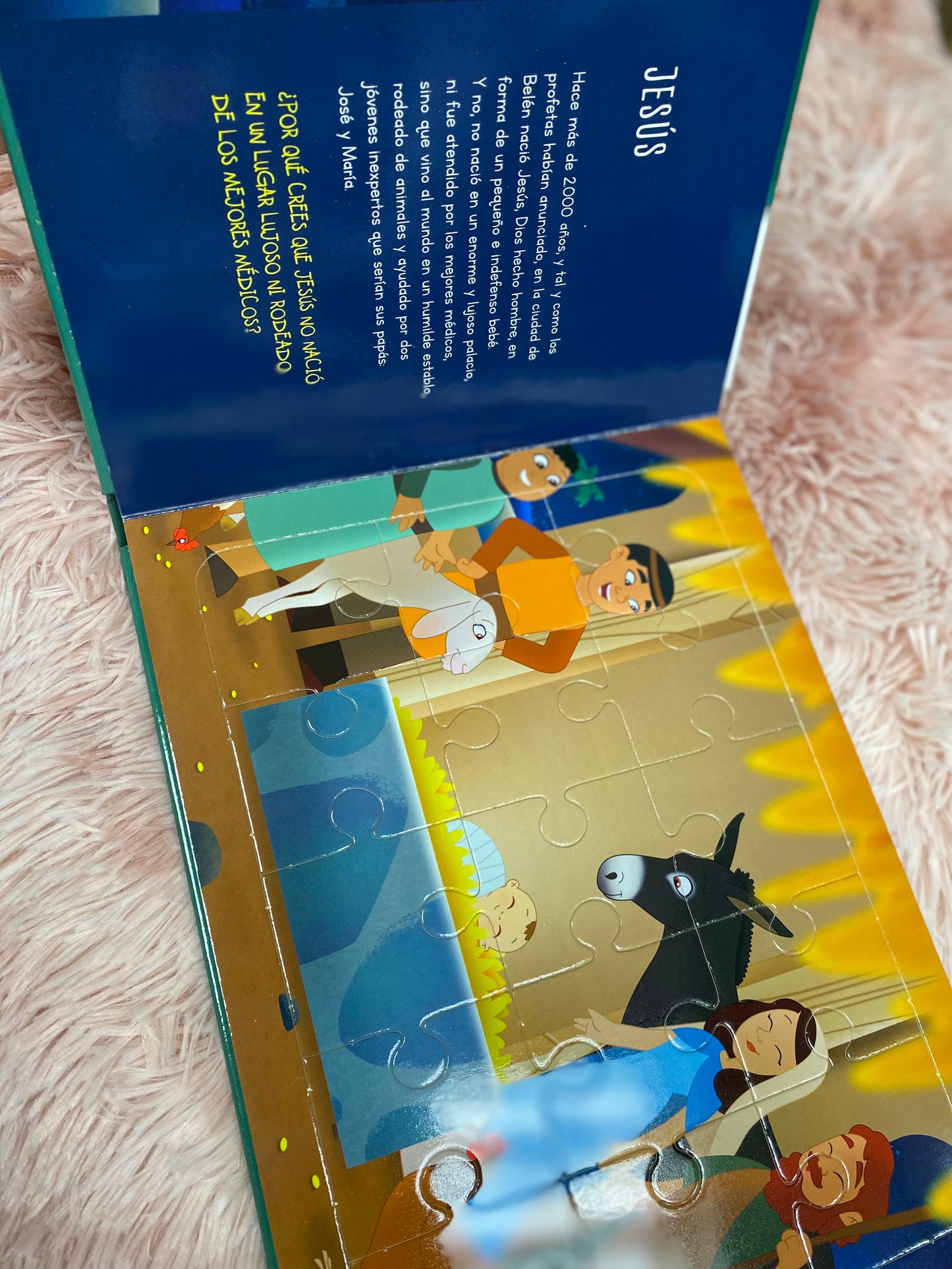 Libro de rompecabezas relatos basados en la biblia (Jesús el protagonista)