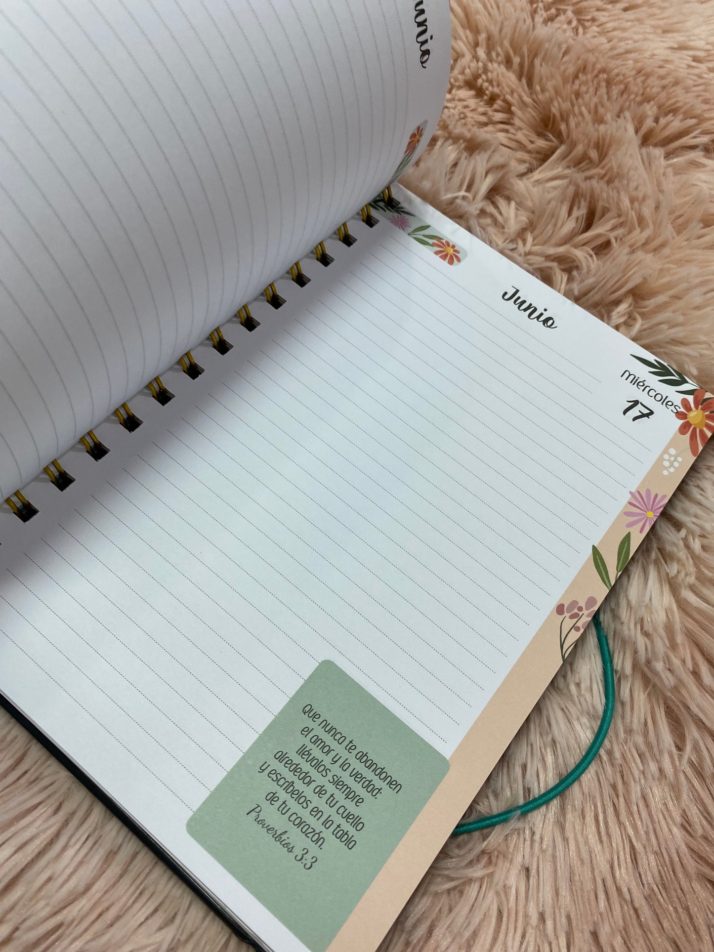 Agendas 2026 - Esforzada y valiente con espirales