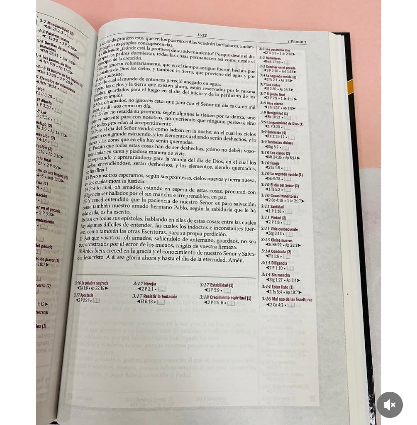 Biblia de estudio Thompson edición especial en tapa dura