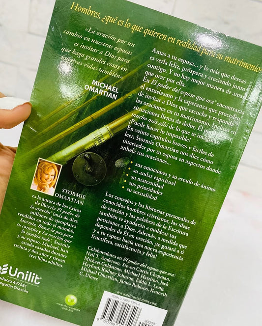 Libro el poder del esposo que ora de Stormie Omartian
