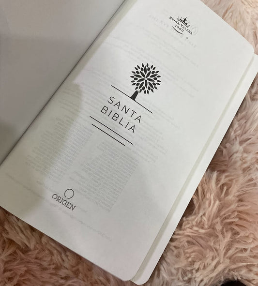 Biblia tapa dura de corazón letra grande 10 puntos versión RV1960 con concordancia