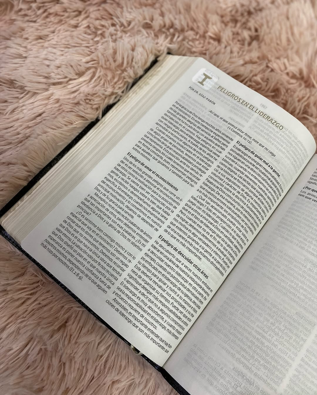 Biblia del pescador edición liderazgo símil piel color negro canto dorado versión RV1960