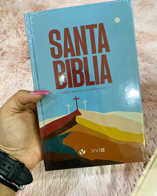 Biblia versión NVI tapa dura letra mediana