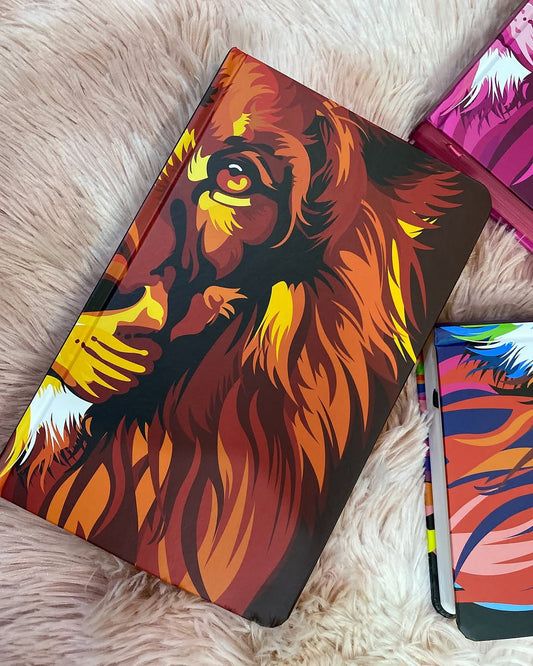 Biblia tapa dura león de Judá letra grande 10 puntos versión RV1960 con concordancia