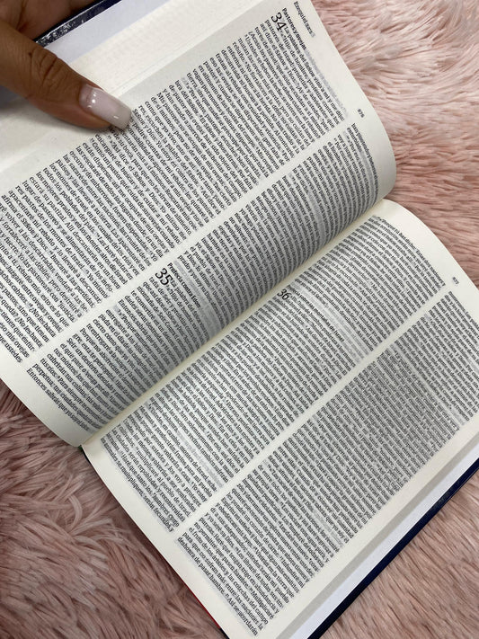 Biblia versión NVI tapa rústica letra mediana