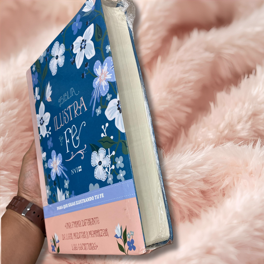 Biblia artística ilustra tu fe (con ilustraciones y de apuntes) versión NVI