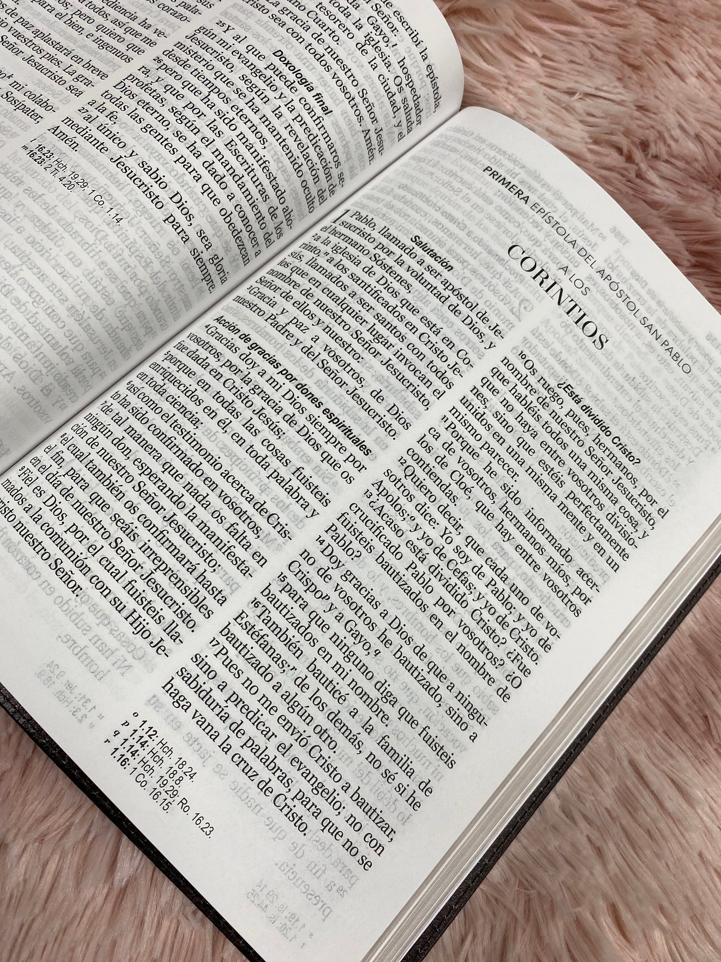 Biblia letra gigante de 15 puntos en tapa flexible con canto dorado versión RV1960