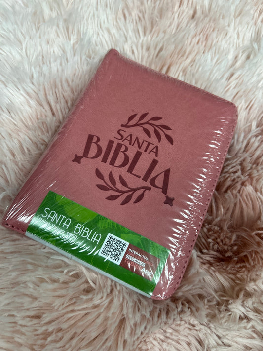 Biblia de bolsillo con cierre simil piel versión RV1960
