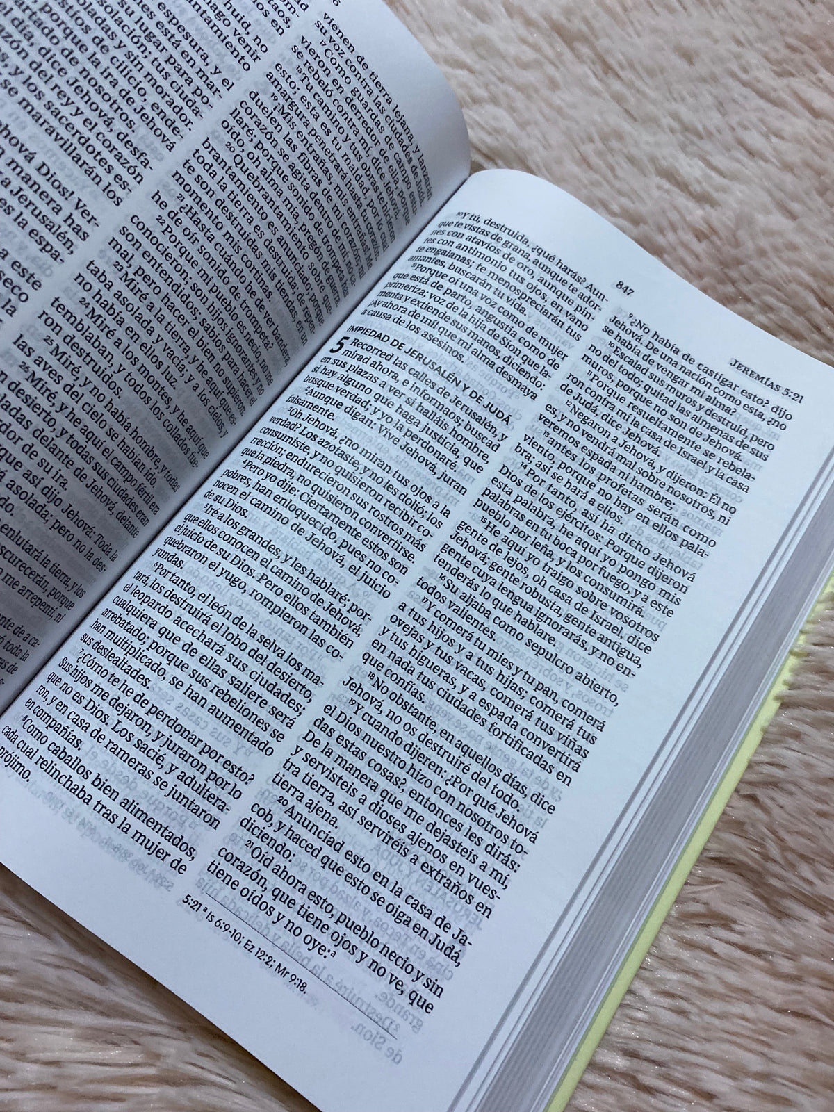 Biblia tapa dura letra grande versión RV1960 con concordancia papel blanco