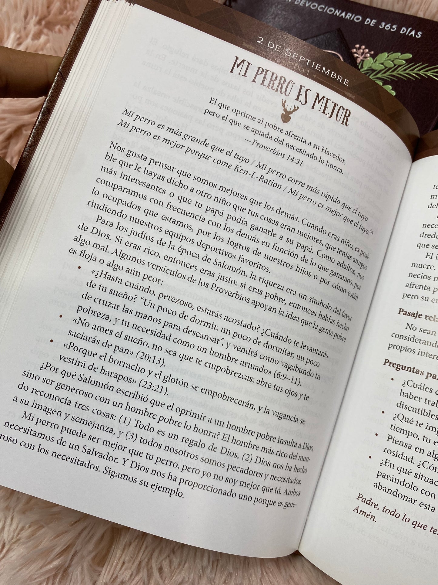 Libro devocional: fuerzas para cada día para el hombre