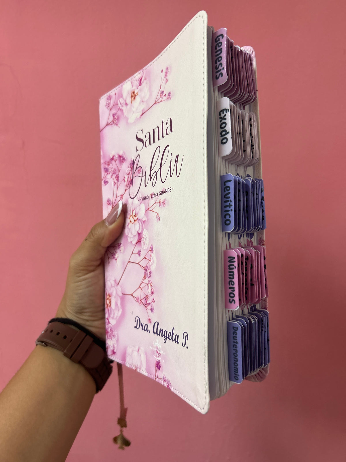 Biblia RV1960 letra grande 12 puntos + personalizado