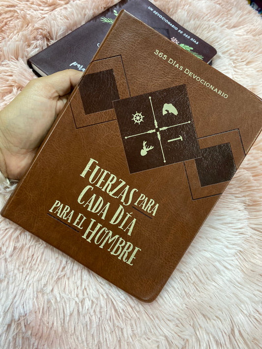 Libro devocional: fuerzas para cada día para el hombre