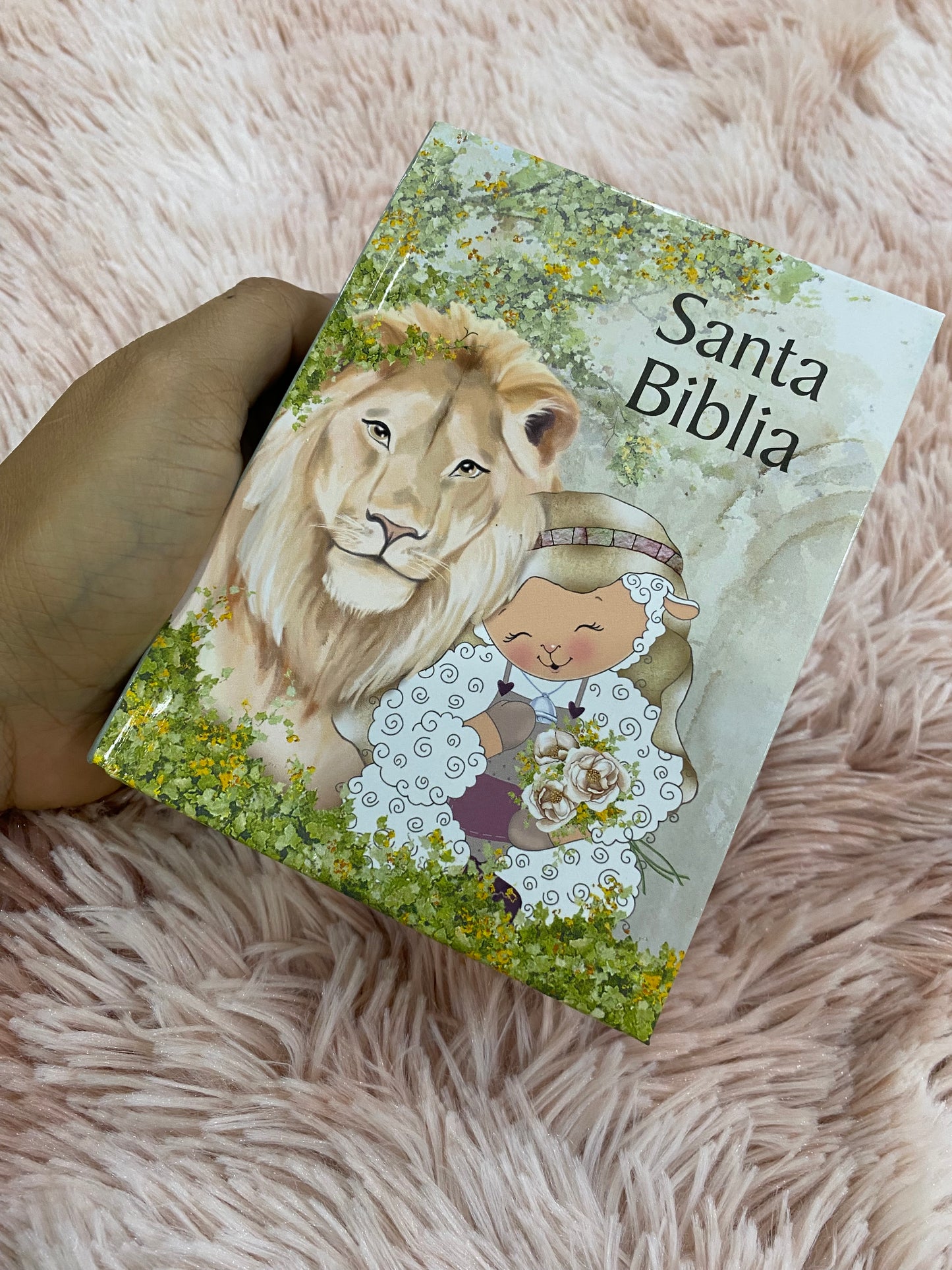 Biblia tamaño bolsillo ilustrada para niños versión RV1960