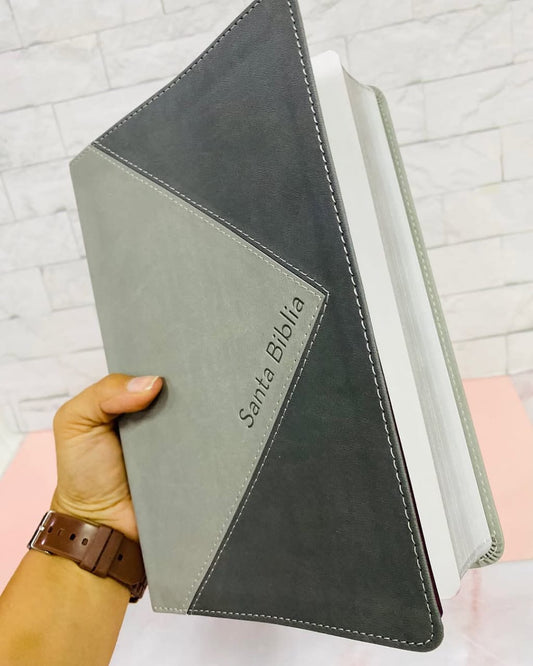 Biblia de estudio Thompson de referencias en símil piel letra grande