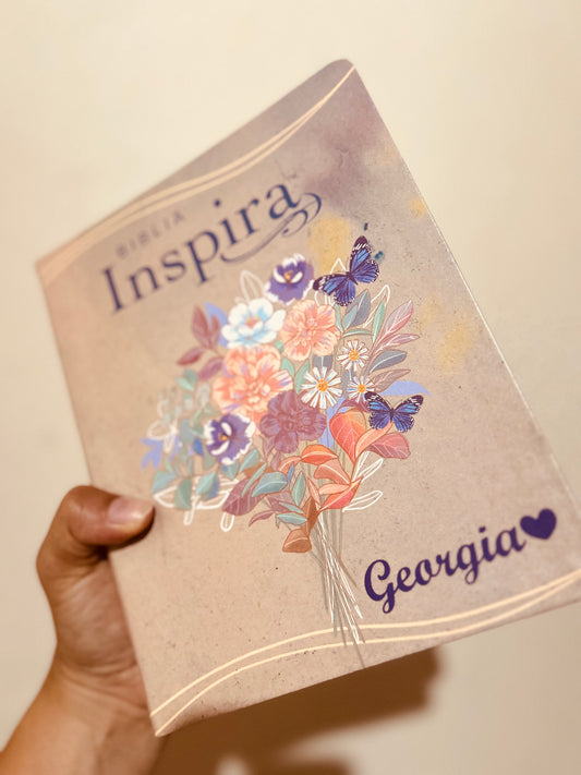 Biblia artística de apuntes letra mediana versión NTV + personalizado