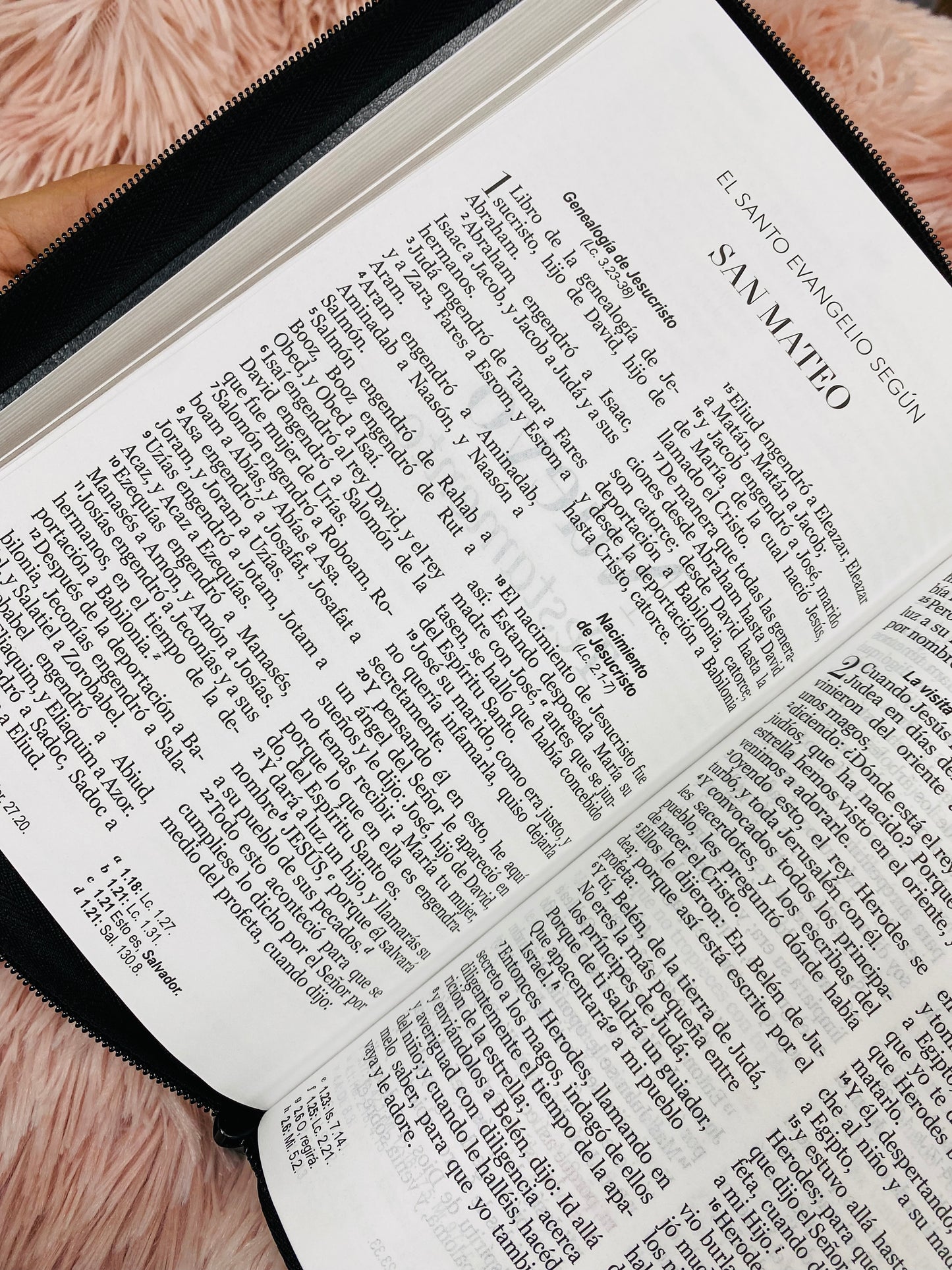 Biblia letra grande 12 puntos con cierre y canto dorado versión RV1960