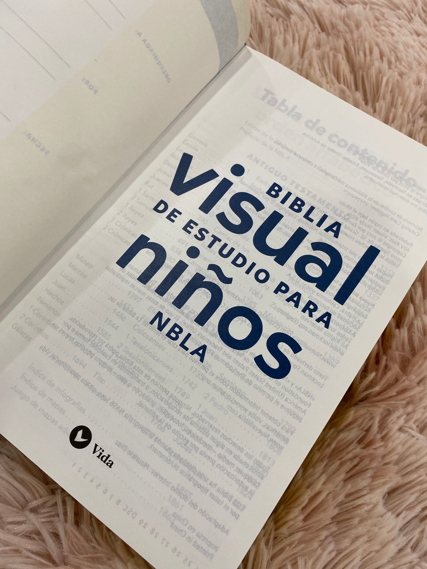 Biblia visual de estudio para niños versión NBLA