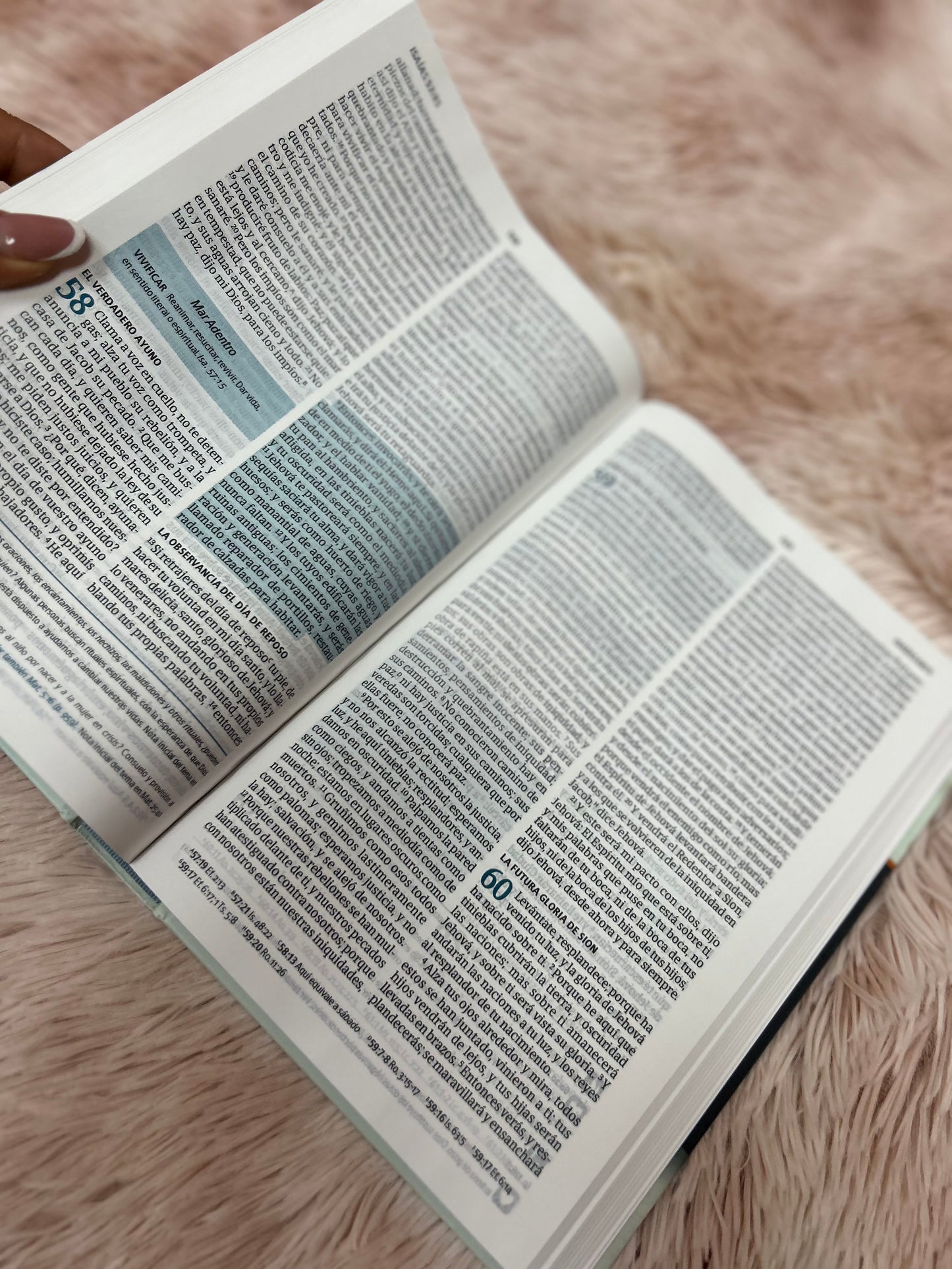Biblia del pescador letra grande en tapa dura versión RV1960