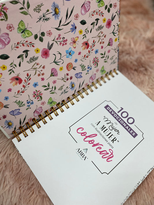 100 devocionales de mujer a mujer para colorear