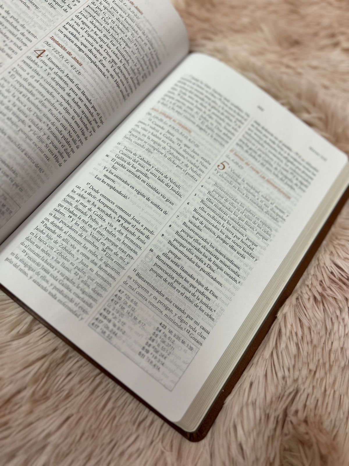 Biblia de estudio para la guerra espiritual en imitación piel de lujo canto dorado versión RV1960