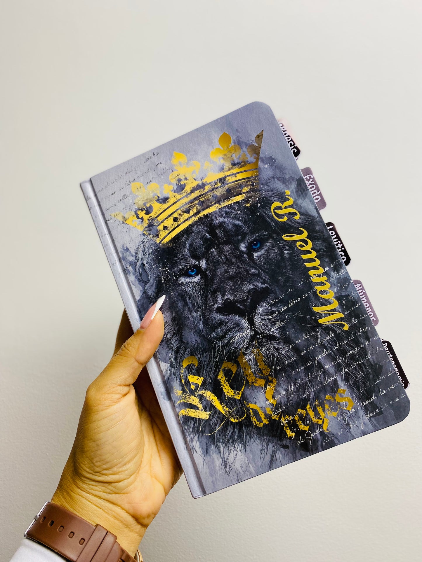 Biblia RV1960 letra grande 10 puntos tapa dura + personalizado