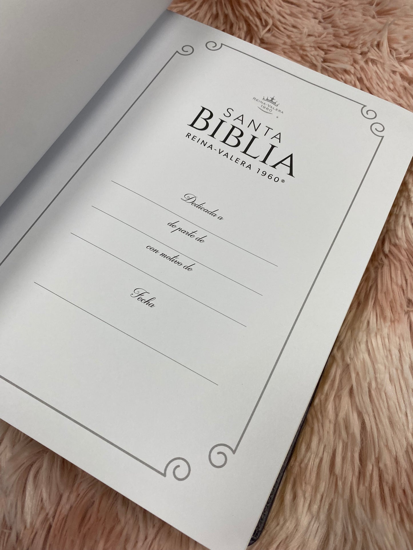 Biblia letra gigante de 15 puntos en tapa flexible con canto dorado versión RV1960