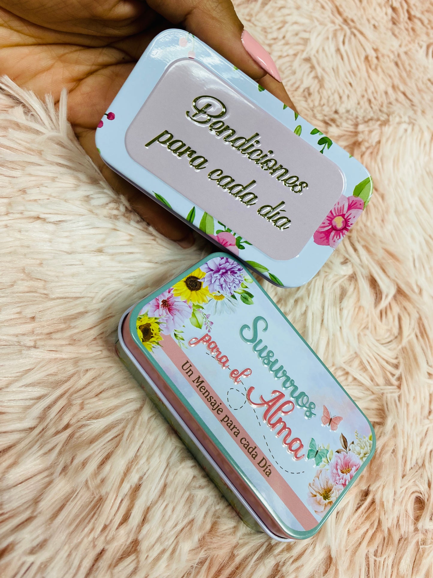Cajas de promesas bíblicas para dedicar o regalar