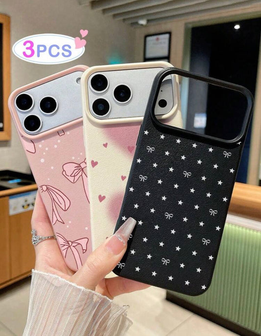 Pack de 3 Fundas para teléfonos (Bajo pedido)