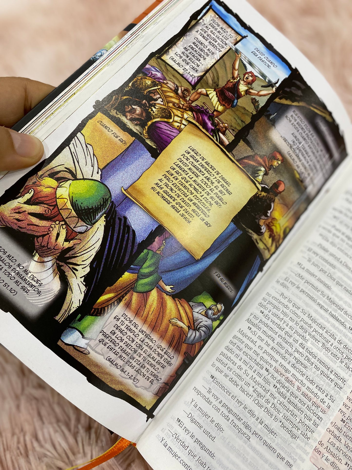 Biblia de estudio: la biblia en acción para jóvenes y niños