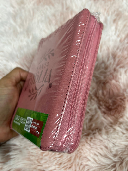 Biblia de bolsillo con cierre simil piel versión RV1960