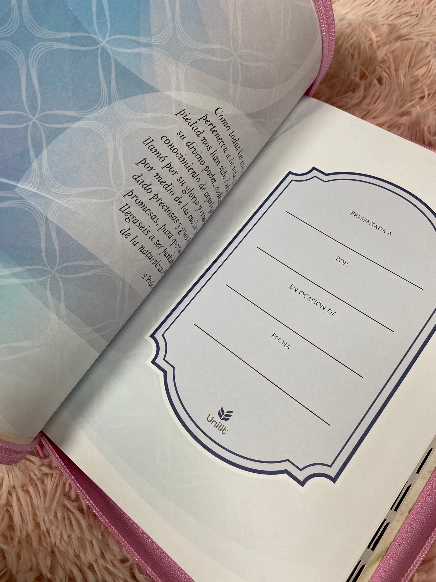 Biblia de promesas para la mujer letra gigante 13 puntos con cierre e índice palabras de Jesús en rojo