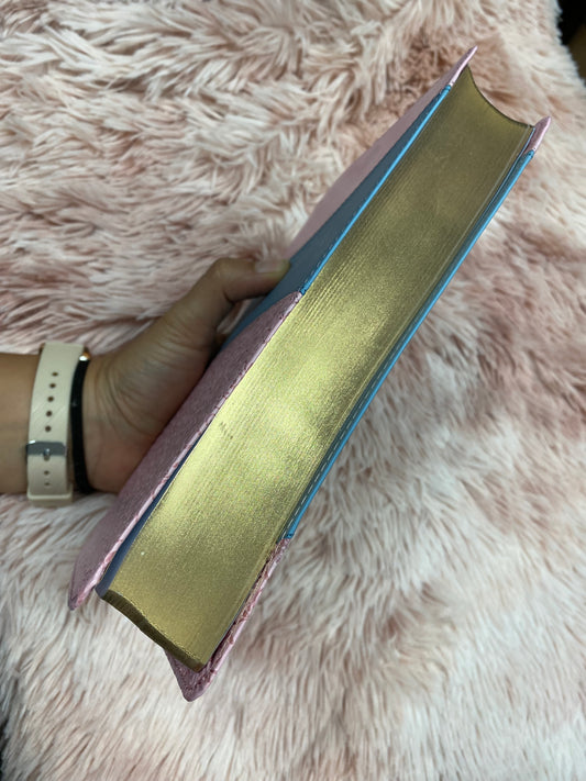 Biblia letra grande 12 puntos con canto dorado en símil piel tapa flexible versión RV1960