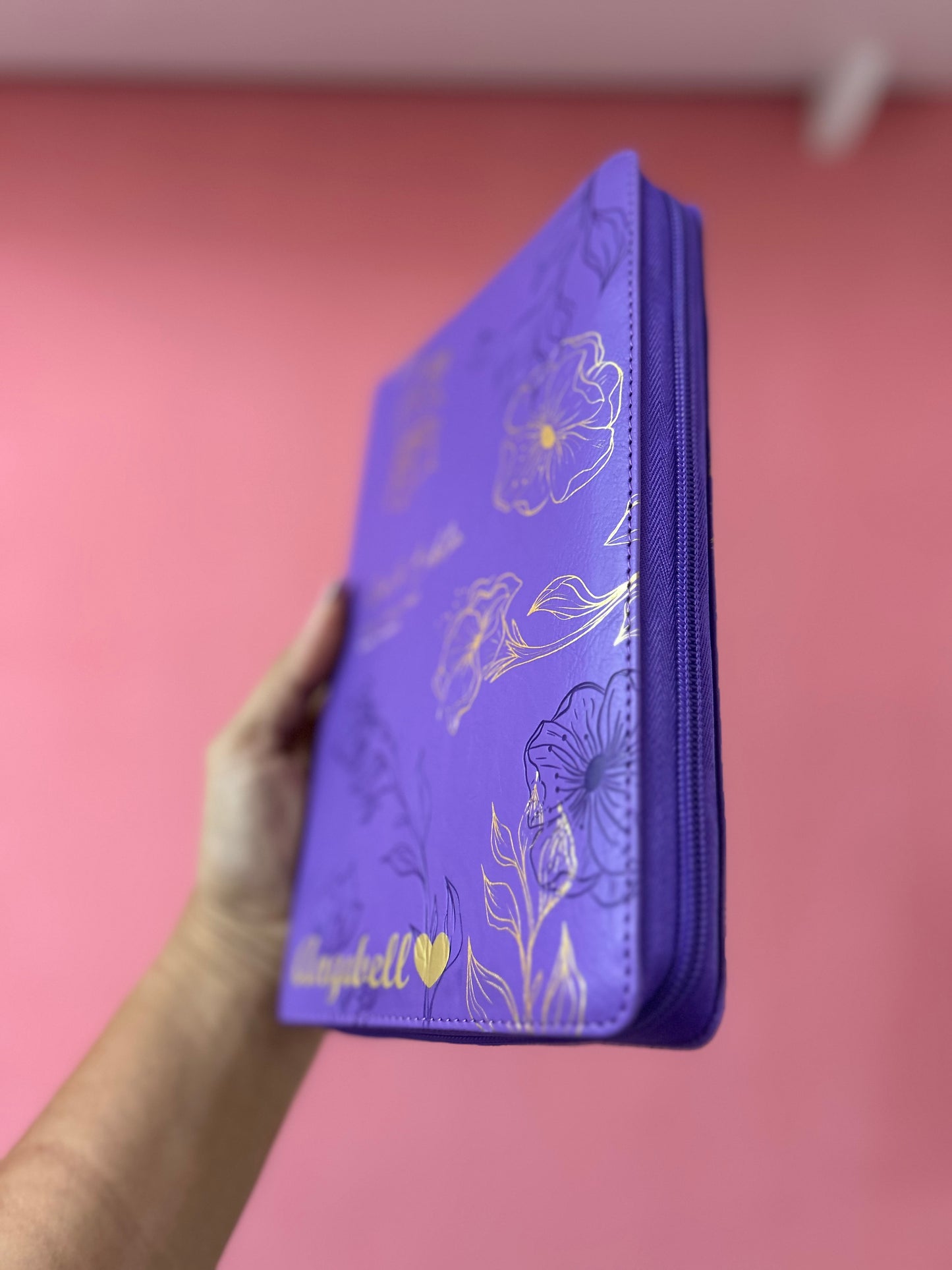 Biblia RV1960 con cierre letra grande 11,5 puntos + personalizado