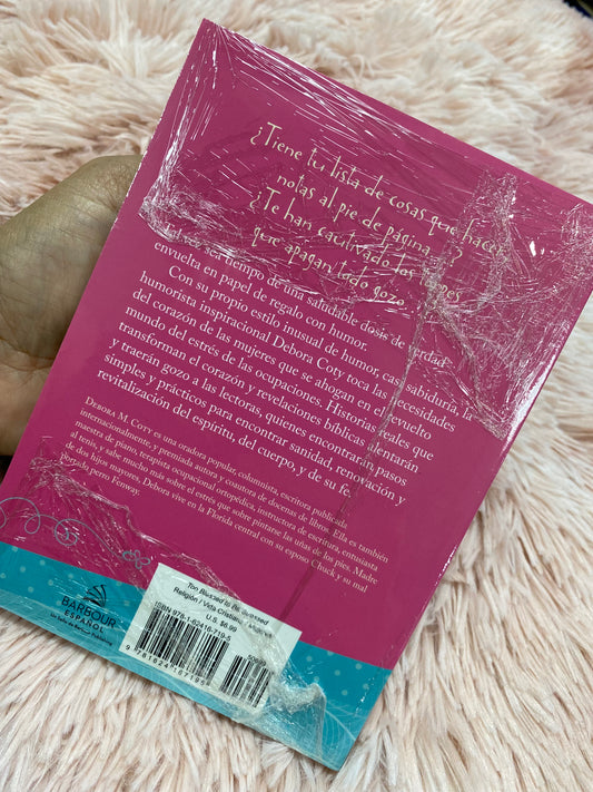 Libro devocional: muy bendecida para estar estresada