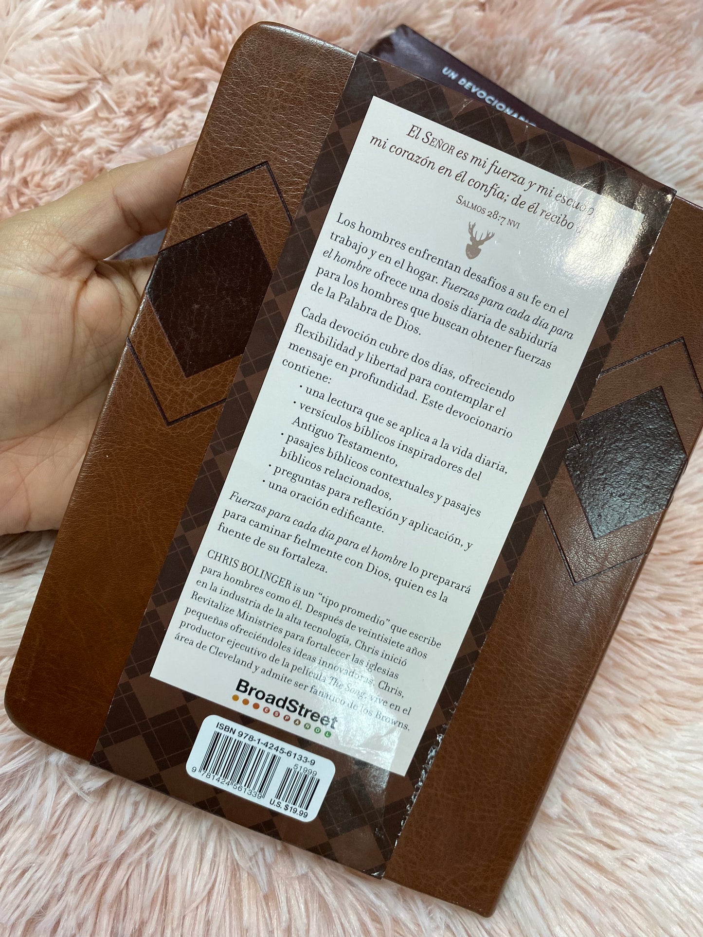 Libro devocional: fuerzas para cada día para el hombre