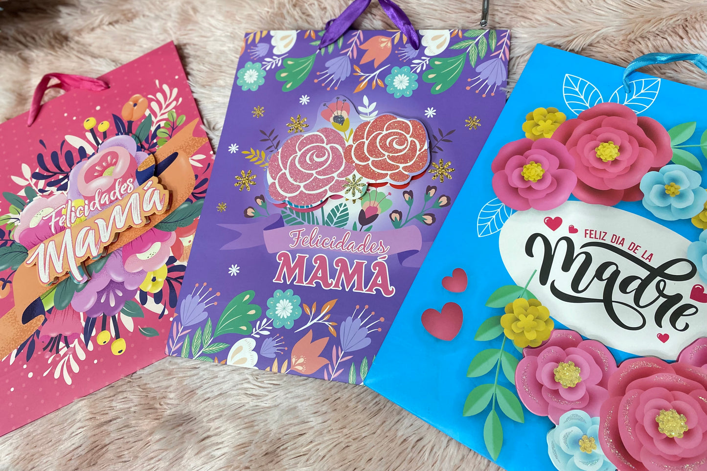 Bolsita de regalo tamaño mediana motivo día de las madres