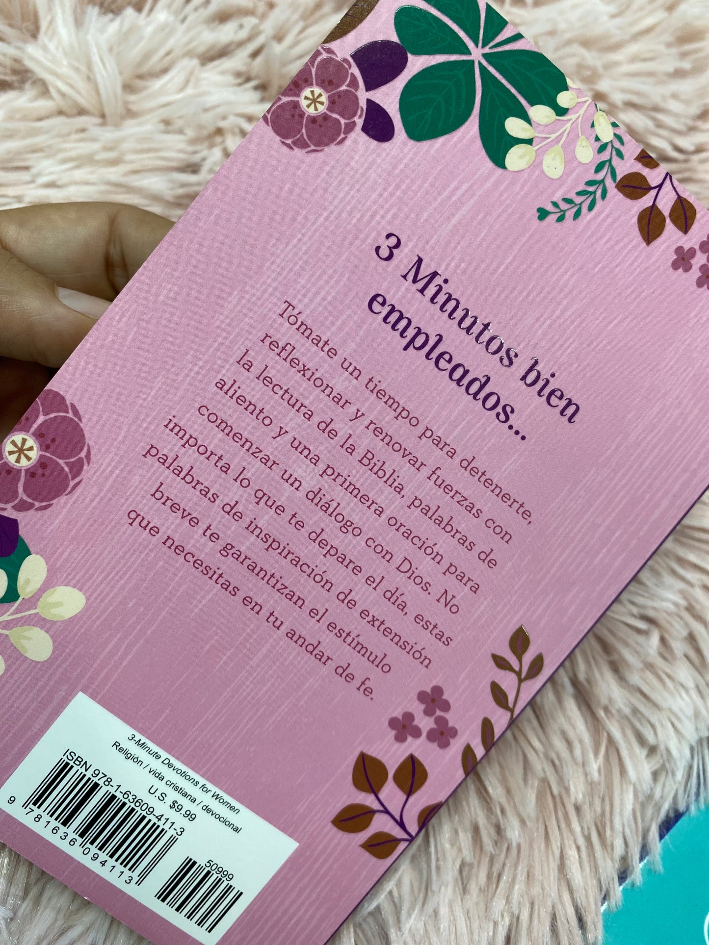 Libro devocional: 3 minutos para mujeres 180 lecturas para el corazón de la mujer