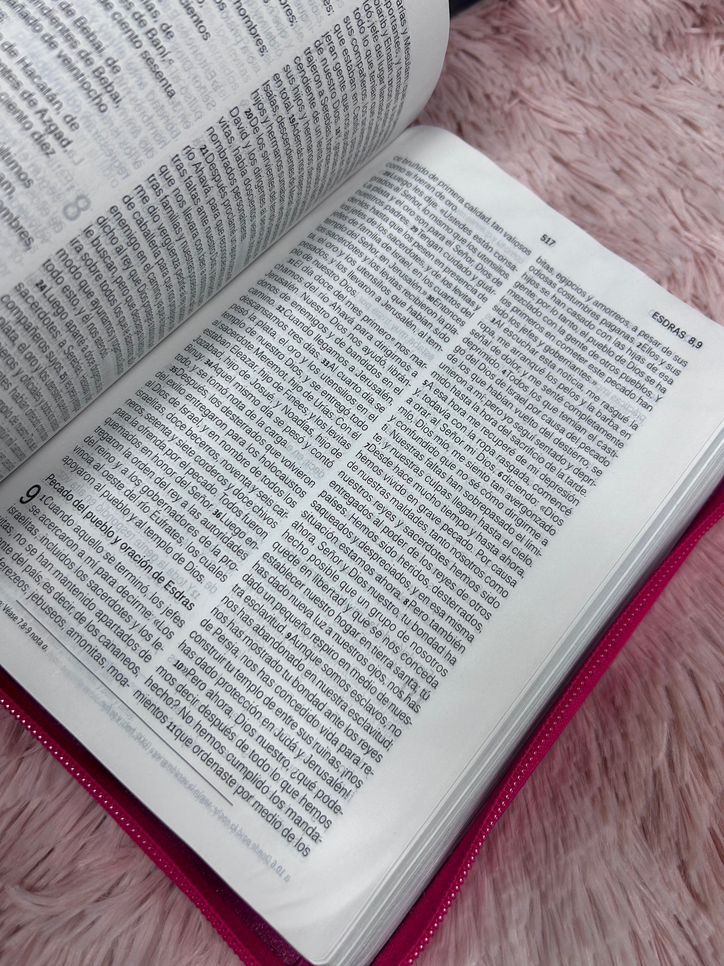 Santa biblia católica versión Dios habla hoy en letra grande con cierre en tamaño manual