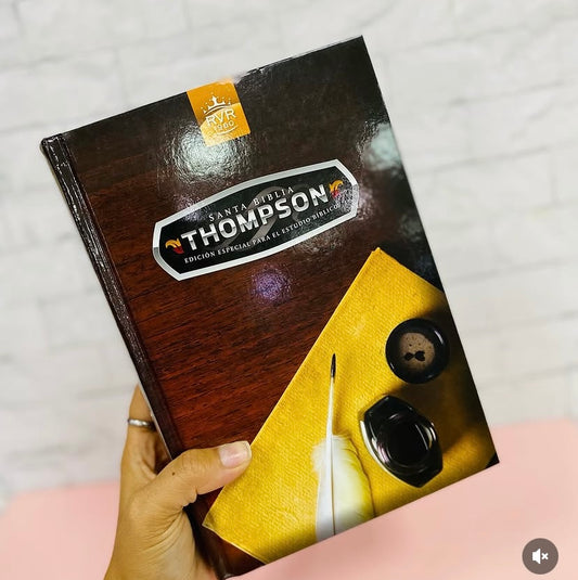 Biblia de estudio Thompson edición especial en tapa dura