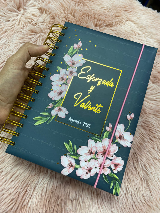 Agendas 2026 - Esforzada y valiente con espirales