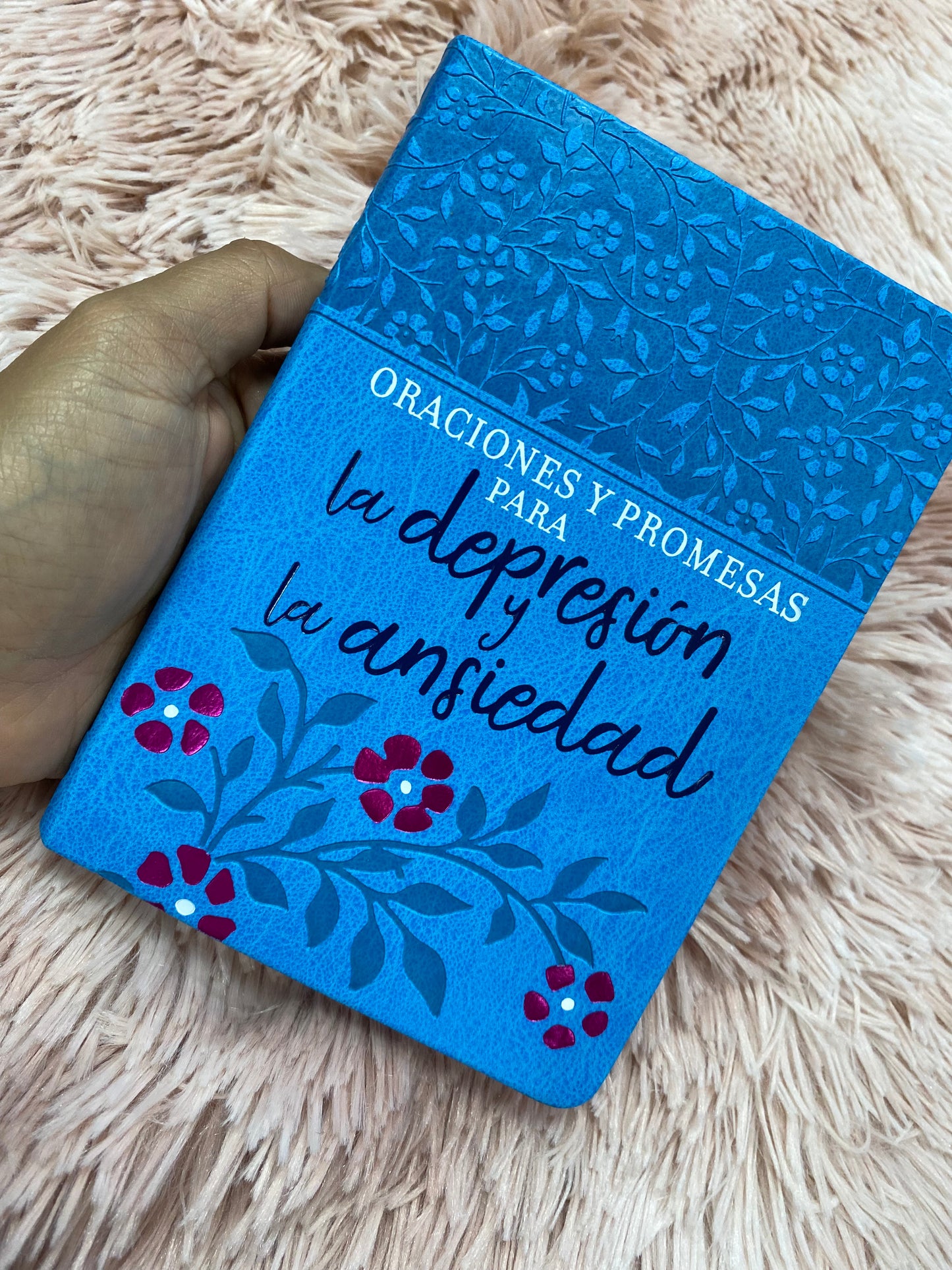 Libro devocional oraciones y promesas para la ansiedad y depresión