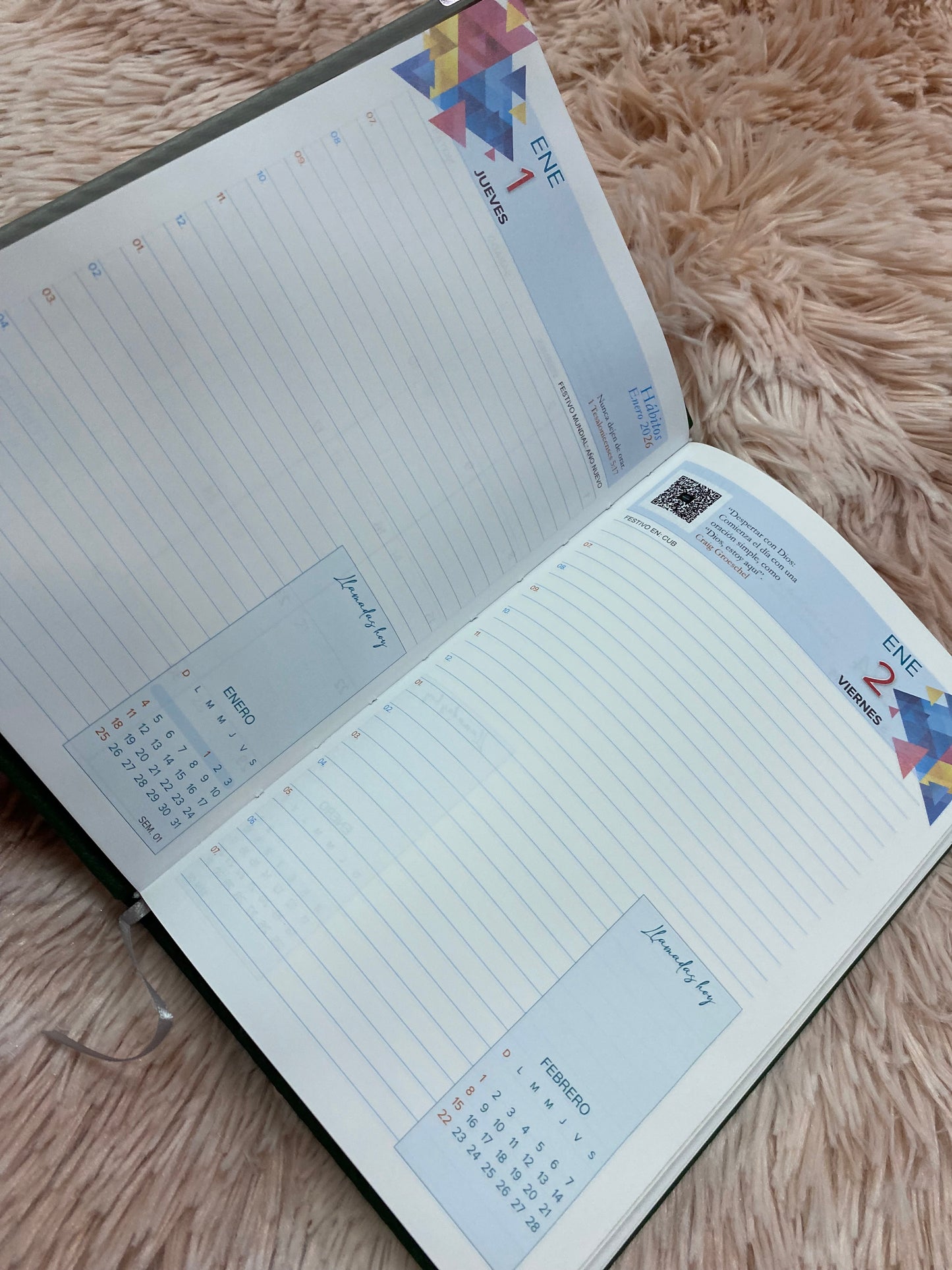 Agendas 2026 - Agenda de hábitos