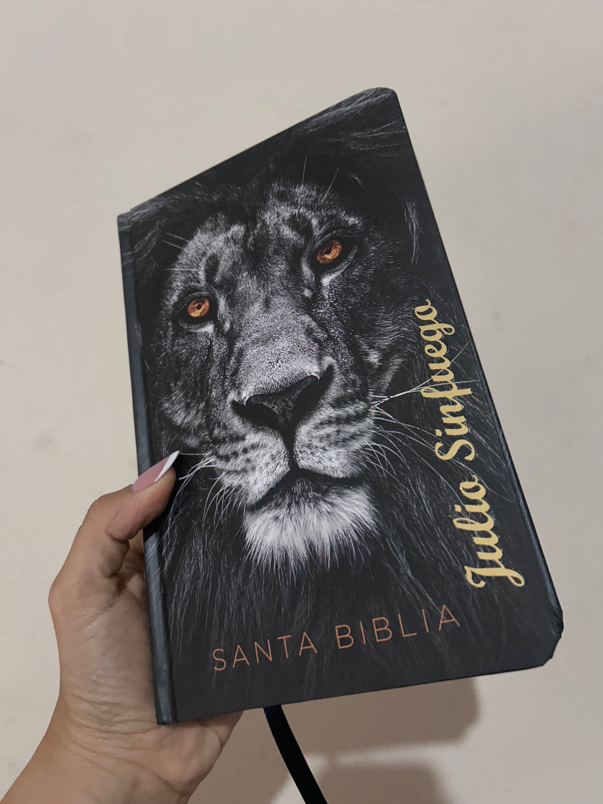 Biblia RV1960 letra grande 10 puntos tapa dura + personalizado