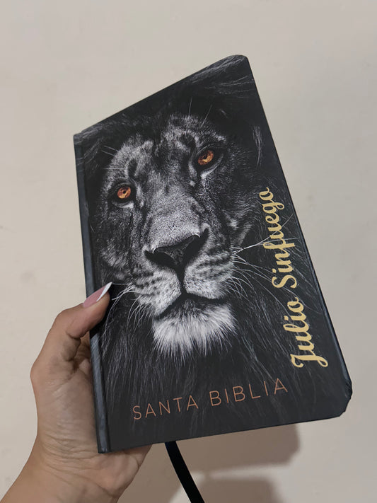Biblia RV1960 letra grande 10 puntos tapa dura + personalizado