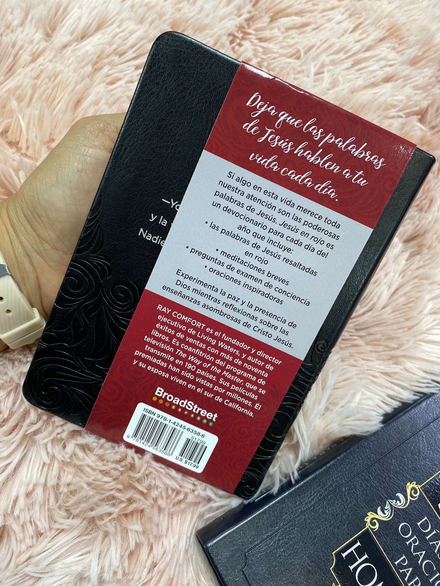 Libro devocional: Jesús en rojo meditaciones sobre la palabra de Jesús