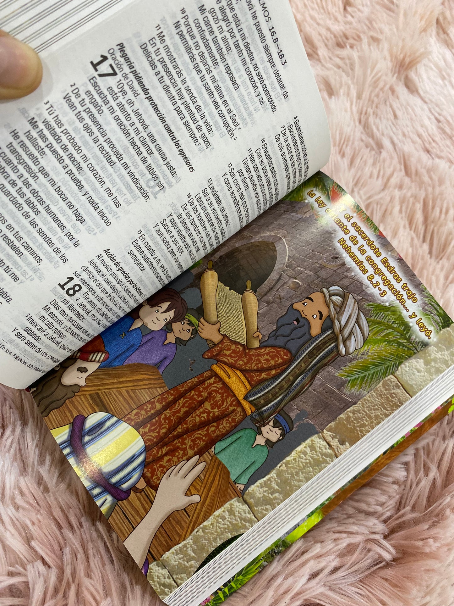 Santa biblia siempre conmigo ilustrada letra mediana versión RV1960 para niños